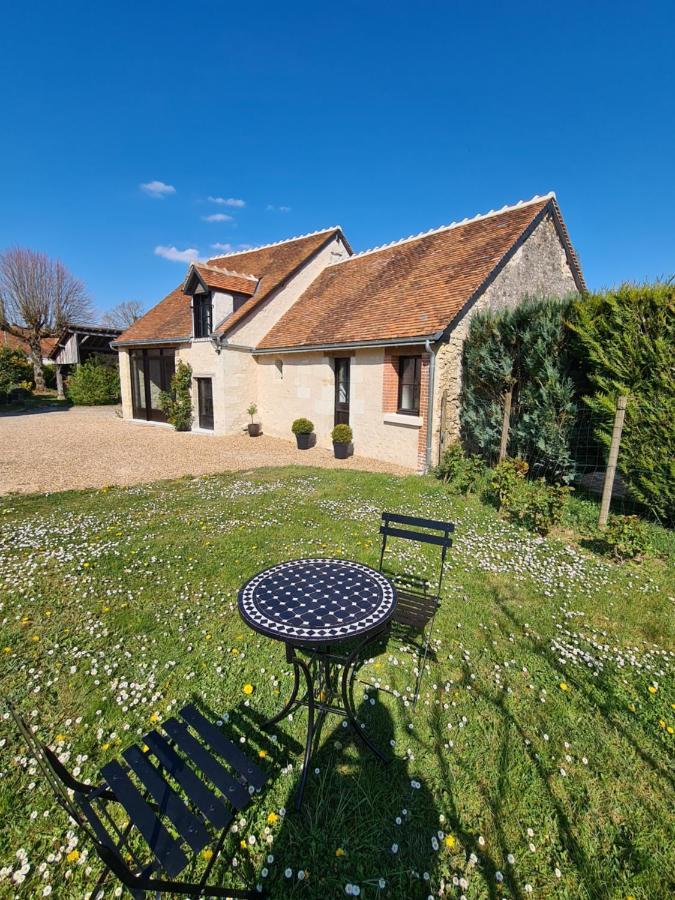 Le Pressoir De La Metairie Villa Francueil Bagian luar foto