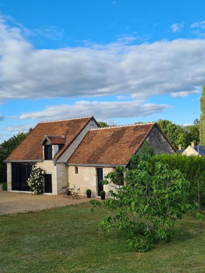 Le Pressoir De La Metairie Villa Francueil Bagian luar foto